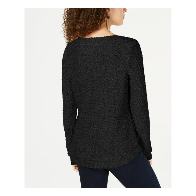 Black hotsell shimmer sweater