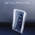 thumbnail image 6 of Clear Transparent TPU Car Key Cover Case for Lexus ES NX LC LS UX LX 2017-2024, 6 of 7