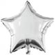 thumbnail image 1 of 18 Globos de Estrella Globos de Aluminio Globos Mylar Globos Decorativos para Fiestas, Plata, 10 Piezas, 1 of 6