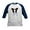Navy/White, variant on CafePress - Pkt Papillon Puppy Kids Baseball Jersey - Kids Cotton Baseball Jersey, 3/4 Sleeve Shirt