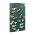 thumbnail image 3 of Stupell Industries Drifting Colors Boats Canvas Wall Art, design by Hannah Dawson, 24 x 16, 3 of 7