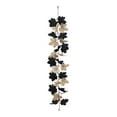 thumbnail image 2 of Hvmvliv Halloween Maple Leaf Garland 39in Halloween Ambiance Simulation Maple Leaf Rattan Personalized Holiday Gifts Home Holiday Rattan Faux Garland for Indoor Outdoor Halloween Decorations Black, 2 of 6