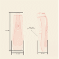 thumbnail image 2 of Lima De Uñas Eléctrica Para Bebés Portátil Luz Led Rosa Malubero  Malu1844, 2 of 3