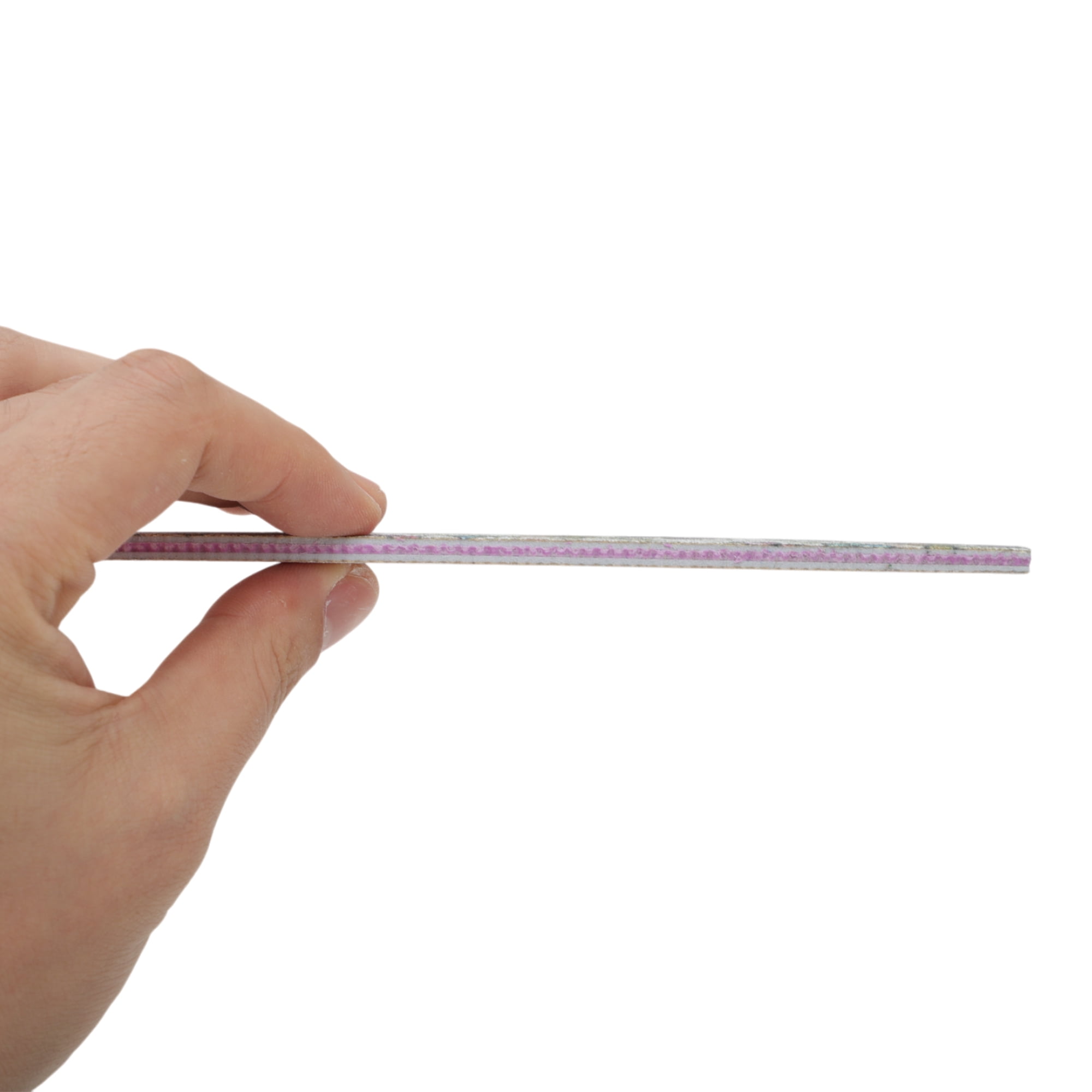 Unique Bargains Half-moon HD-001 Nail Files 5 Pcs Colorful [Half-moon HD-006]