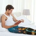 thumbnail image 7 of Mens Pajama Pants, Spooky Halloween Soft Sleep & Lounge Pants for Men, Cuteness Casual PJ Bottoms Pants with Pockets, 7 of 7