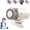 White, variant on 2026 Car Clip On Air Conditioner Fan with LED Display - 360° Rotation, 199 Speeds Adjustable, USB Rechargeable Personal Cooling Fan (White)