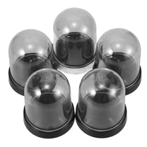 5 Sets Decorative Dome Display Case Dome Transparent Display Cloche Glass Vase Cover 7.10X5.40X5.40CM