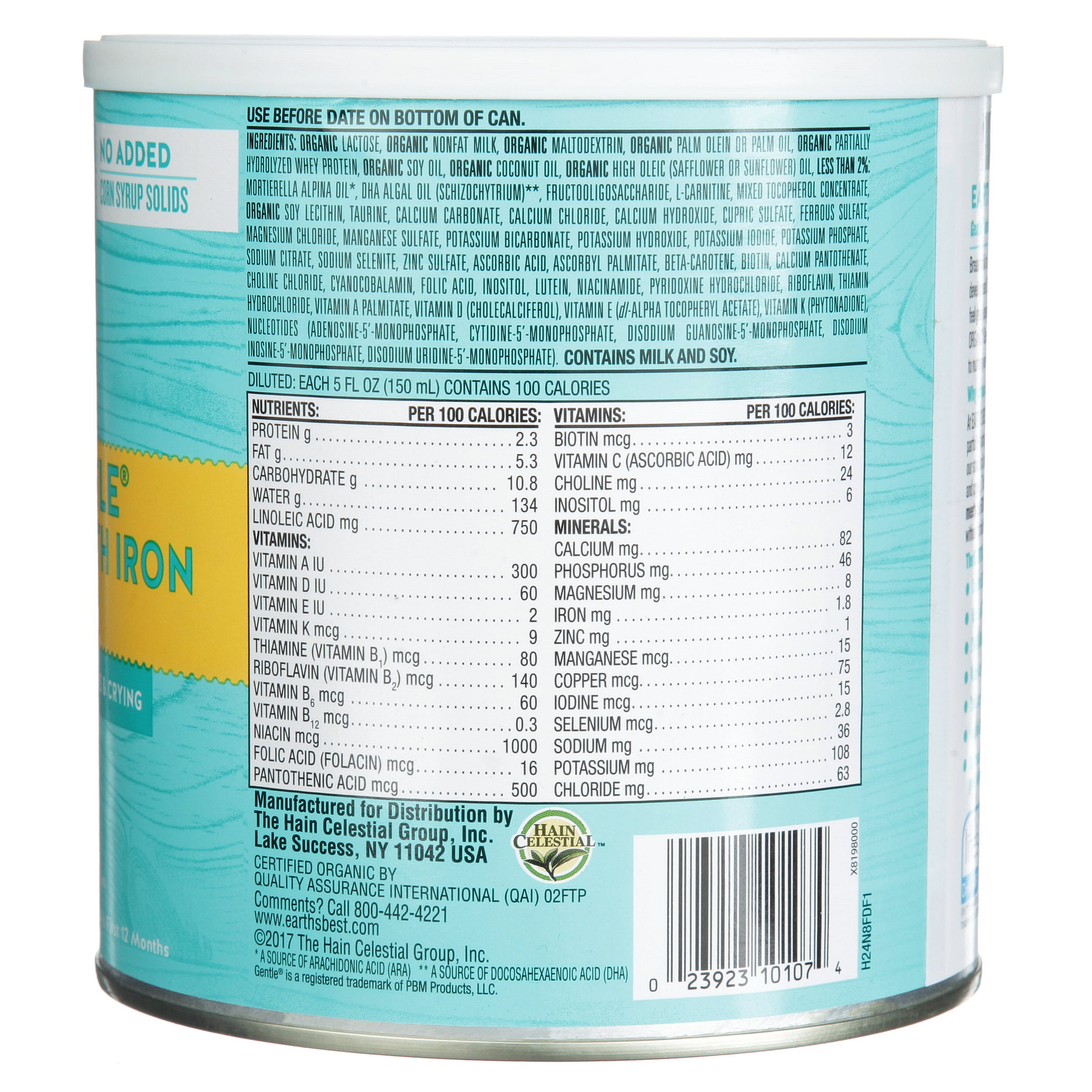 earth's best organic formula walmart