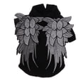 thumbnail image 1 of Ropa de algodón para mascotas Angel Pet, abrigo, ropa de otoño/invierno, negro, talla S Negro S, 1 of 9