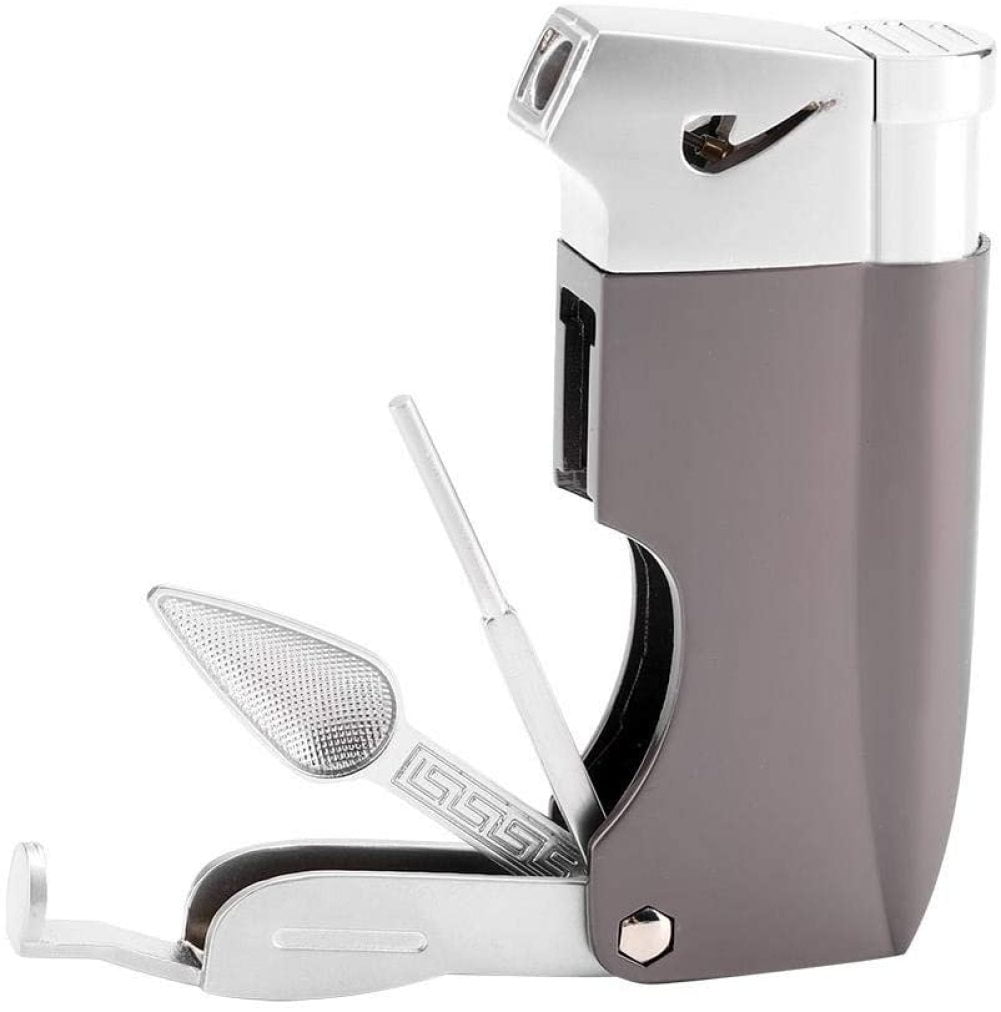 4 in 1 Multifunctional Tobacco Pipe Lighter Refillable Cigarette