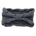 thumbnail image 4 of LinYooLi 5 Pcs Assorted Color Womens Knit Wide Twist Bow Hair Bands Corn Kernels Headband Crochet Head Wrap Ear Warmer Hair Accessories, 4 of 9