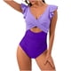 thumbnail image 1 of Traje de Baño Oversize de las Mujeres, Cremallera Deportes una Pieza con Panel Conservador Y Protector Solar para Buceo Y Surf, Traje de Surf, 1 of 4