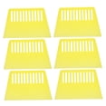 thumbnail image 6 of Tineasur Caulk Remover Wallpaper Remover Yellow PVC 6pcs Diy Projects Tool, 6 of 8
