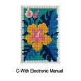 thumbnail image 1 of Blocks 31207 FLORAL Pixel Art FLOWER Painting Building Blocks Bricks DIY Set Wall Decorations Toy Challenging Creative Gift For Girl 240120, 1 of 7