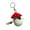 Red, variant on Creative Crochet Doll Keychain Pirate Mushroom Bag Pendant for Kids and Adults