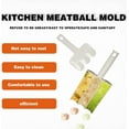 thumbnail image 6 of 2Pcs Meatballs Maker Tool Kitchen meatball mold，3/4 Meatballs at 1 Time Fast And Efficient Control of Meatball Size, 6 of 8