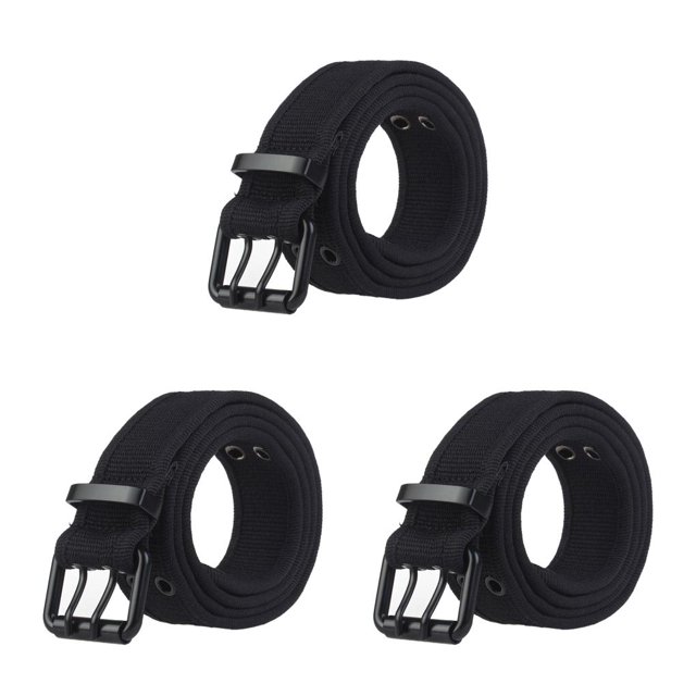 Cinturón de Cintura Jumpingount Ajustable Formal con Hebilla de Metal
