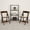 Fruitwood, variant on Emma + Oliver 4 Pack White Wood Folding Chair with Detachable Vinyl Padded Seat