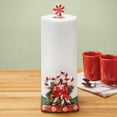 thumbnail image 2 of Collections Etc Candy Cane Kitchen Christmas Paper Towel Holder, 2 of 2