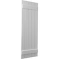thumbnail image 3 of Ekena Millwork 17 1/2"W x 47"H Americraft Five Board (2 Batten) Exterior Real Wood Joined Board-n-Batten Shutters (Per Pair), Primed, 3 of 10