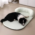 thumbnail image 3 of Estera de Enfriamiento de Hielo Extraíble para Perros y Gatos Tela Autoenfriante Cama para Dormir de Verano para Mascotas Sofá de Enfriamiento Lavable para Perros Gatos F S, 3 of 8