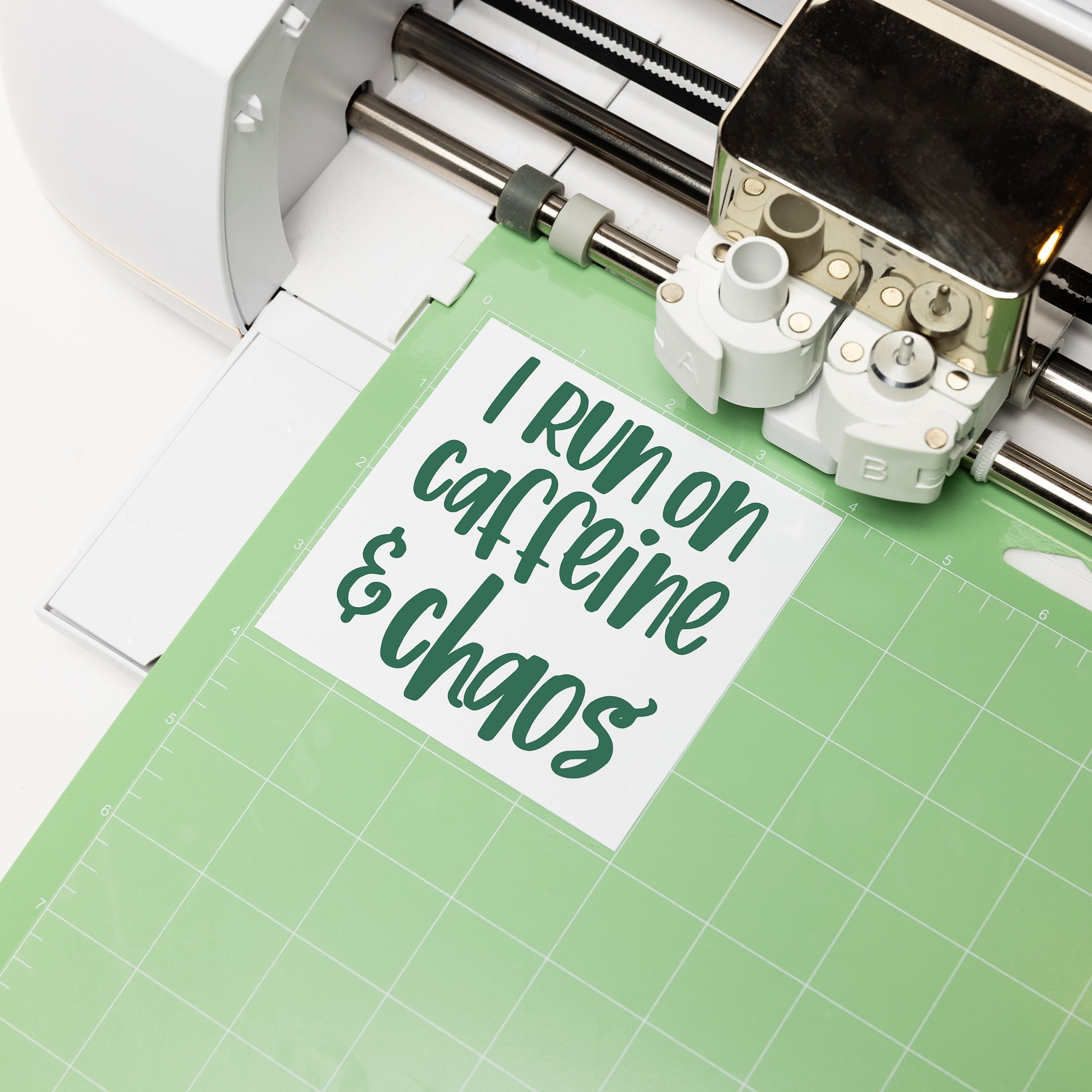 Hello Hobby 12" x 4' Dark Green Permanent Craft Vinyl Roll