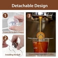 thumbnail image 5 of Frozen Espresso Ball for Espresso Coffee, Reusable Stainless Steel Cocktails Chiller Sphere/Ice Rock, 5 of 8
