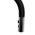 thumbnail image 5 of Westbrass KD08B-6226 Dual Spray Push Button Mode Kitchen Faucet with Pull Down Sprayer Head, Matte Black/Polished Chrome, 5 of 14