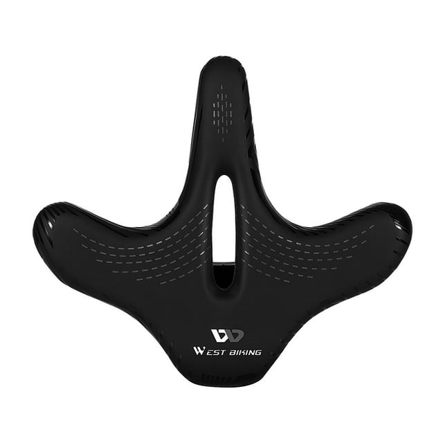 S SERENABLE Coussin Rembourré Extra Grand pour Vélo de Route, Noir 1