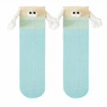 thumbnail image 1 of 1/2Pairs Colors Magnetic Holding Hand Socks Dopamine Designer Socks Funny Couple Socks Birthday Gift for Women Men Bestie Lovers, 1 of 5