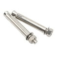 thumbnail image 1 of 10Pcs 304 Stainless Steel Concrete Sleeve Anchor With Hex Nuts &amp; Washers Expansion Bolts ,Strong Fixing Force, 1 of 2
