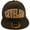 Brown, variant on Cleveland Crowned Lettering Men's Adjustable Snapback Baseball Caps (Brown/Orange)