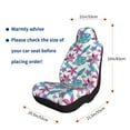 thumbnail image 5 of Sikiie Hawaiian Style Car Seat Covers 2PCs Front Car Seat Covers Universal fit for Most Cars SUVs and Trucks-2 PCS, 5 of 9
