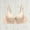 Beige, variant on Amidoa Underwire Womens Bras Beige Push-up Lace Embroidered Bras Women's Lingerie L