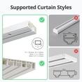 thumbnail image 2 of Abridor de cortinas inteligente SwitchBot Curtain 3 con control Bluetooth, 2 of 8
