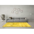 thumbnail image 3 of Ahgly Company Indoor Rectangle Persian Yellow Traditional Area Rugs, 5' x 7', 3 of 4