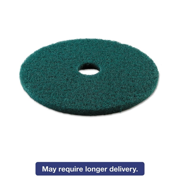 Boardwalk Standard HeavyDuty Scrubbing Floor Pads 19" Diameter Green 5