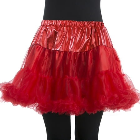 Woman Red Petticoat Large/Plus Halloween Dress Up / Costume Accessory