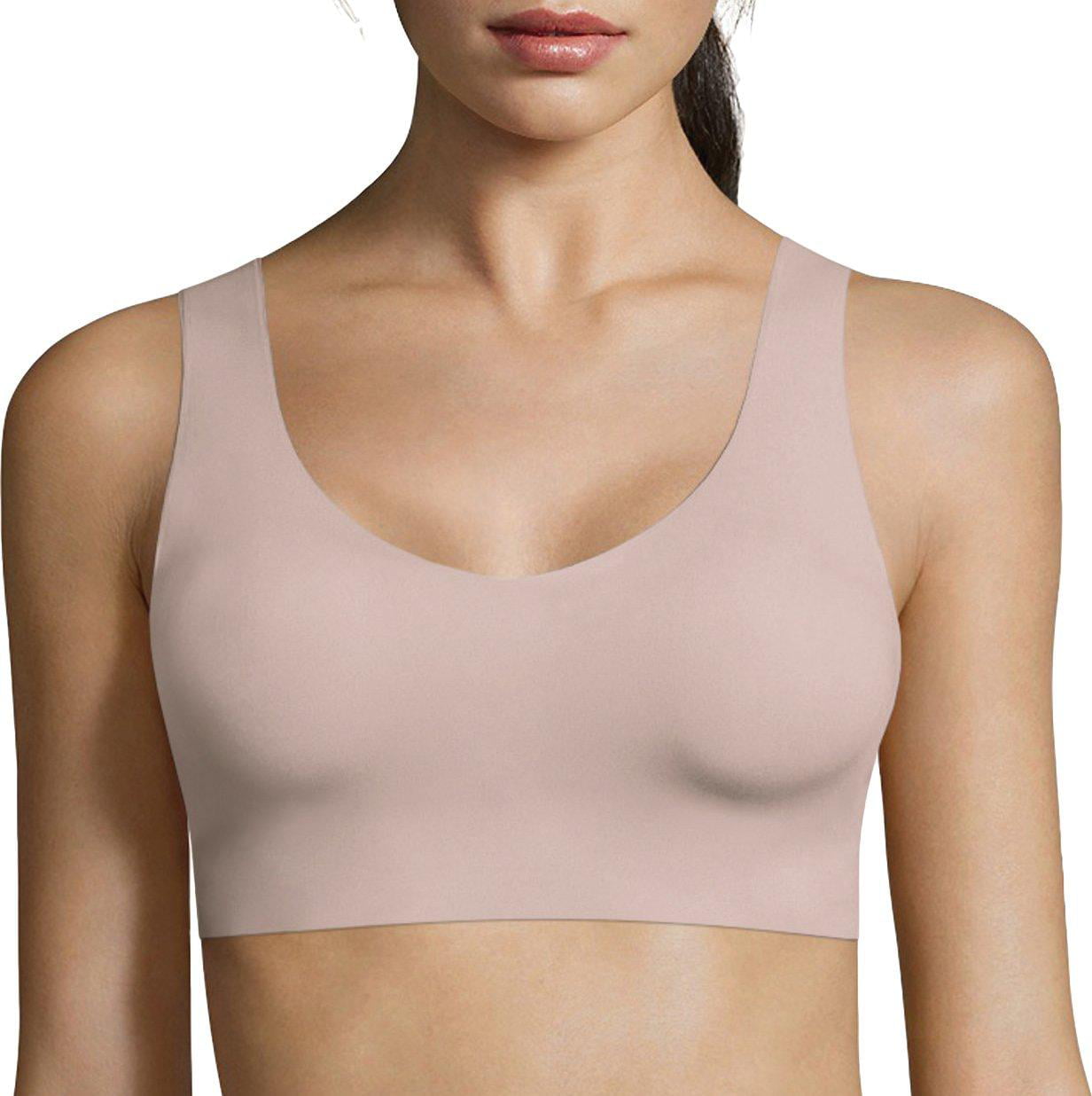 Hanes Wirefree Bra Invisible Embrace Comfort Flex Fit Lightweight Stretch Smooth