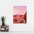 thumbnail image 2 of Space NASA Exploring Surface Mars Concept Illustration Extra Large XL Wall Art Poster Print, 2 of 3
