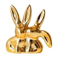 thumbnail image 2 of Ceramic Cute Rabbit Ring Holder, Jewelry Tray For Earrings Necklaces Storage, Decorative Ornament For Vanity Desk Bedroom Dressing Table, 2 of 5