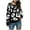 Black, variant on Aoochasliy Womens Sweaters Clothes Pullover Long Sleeves Leopard Round-Neck Tops Blouse Knitted