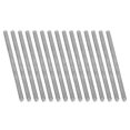 thumbnail image 1 of Uxcell Tige Entièrement Filetée 1/4 Pouces-20, 15 Pcs Filetage en Acier Inoxydable 304 Longueur 4.3 Pouces, 1 of 7