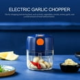thumbnail image 1 of Amdohai Mini Electric Garlic Chopper Multi-function Food Chopper USB Charging Garlic Grinder Mincer Cutter for Chopping Vegetables Fruits Onions Garlics Salad Boneless Meat, 1 of 7