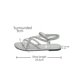 thumbnail image 3 of Vacation Thong Sandals For Women, Braid Detail Flat Sandals, 3 of 4