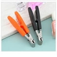 thumbnail image 2 of Wide Jaw Opening Anti-Splash Slanted Nail Clipper, Fingernail and Toenail Clippers Clippers for Ingrown Nails, Curved Toenail Clippers for Thick Nails, Household Slanted Nail Clippers (Black), 2 of 4