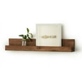 thumbnail image 5 of DRAKESTONE Floating Book and Display Shelf (3-Pack) - Walnut, 5 of 8