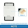 thumbnail image 4 of Interruptor de ventana eléctrica Unique Bargains No.254110M010 para el lado del pasajero delantero derecho para Infiniti G20 QX4 Negro, 4 of 7