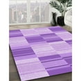 thumbnail image 3 of Ahgly Company Machine Washable Indoor Square Transitional Blossom Pink Area Rugs, 8' Square, 3 of 7