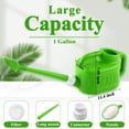 thumbnail image 4 of Aovky 1 Gallon Watering Can for Indoor and Outdoor Plants, Plastic Watering Can with Removable Long Spout and Stainless Steel Sprinkler Head, Indoor Plant Watering Can for Flowers Gardening (Green), 4 of 7